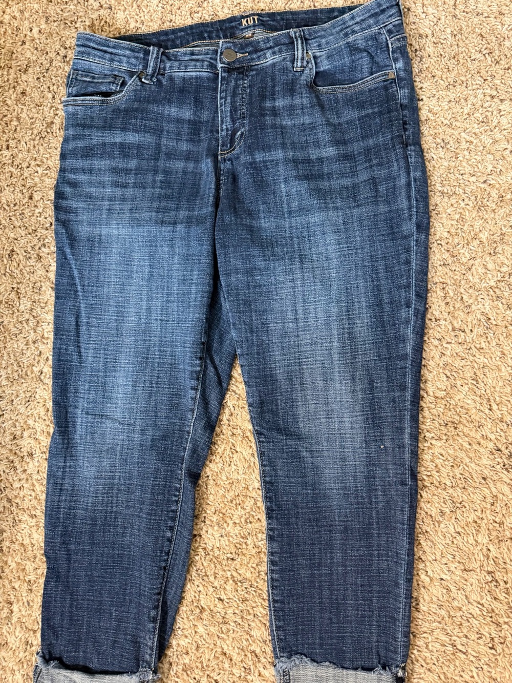 Kut from the Kloth Blue Denim Jeans